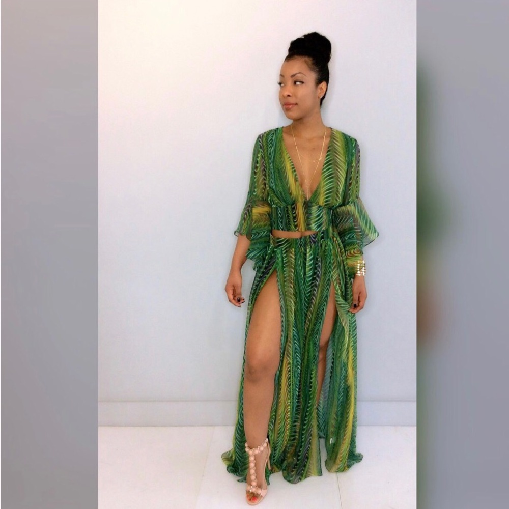 Rainforest two piece set from TAGS ATL